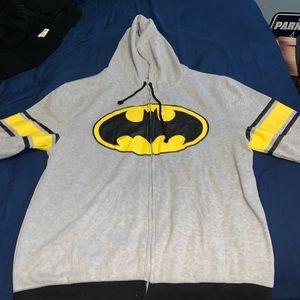 Mens Batman zip up hoodie